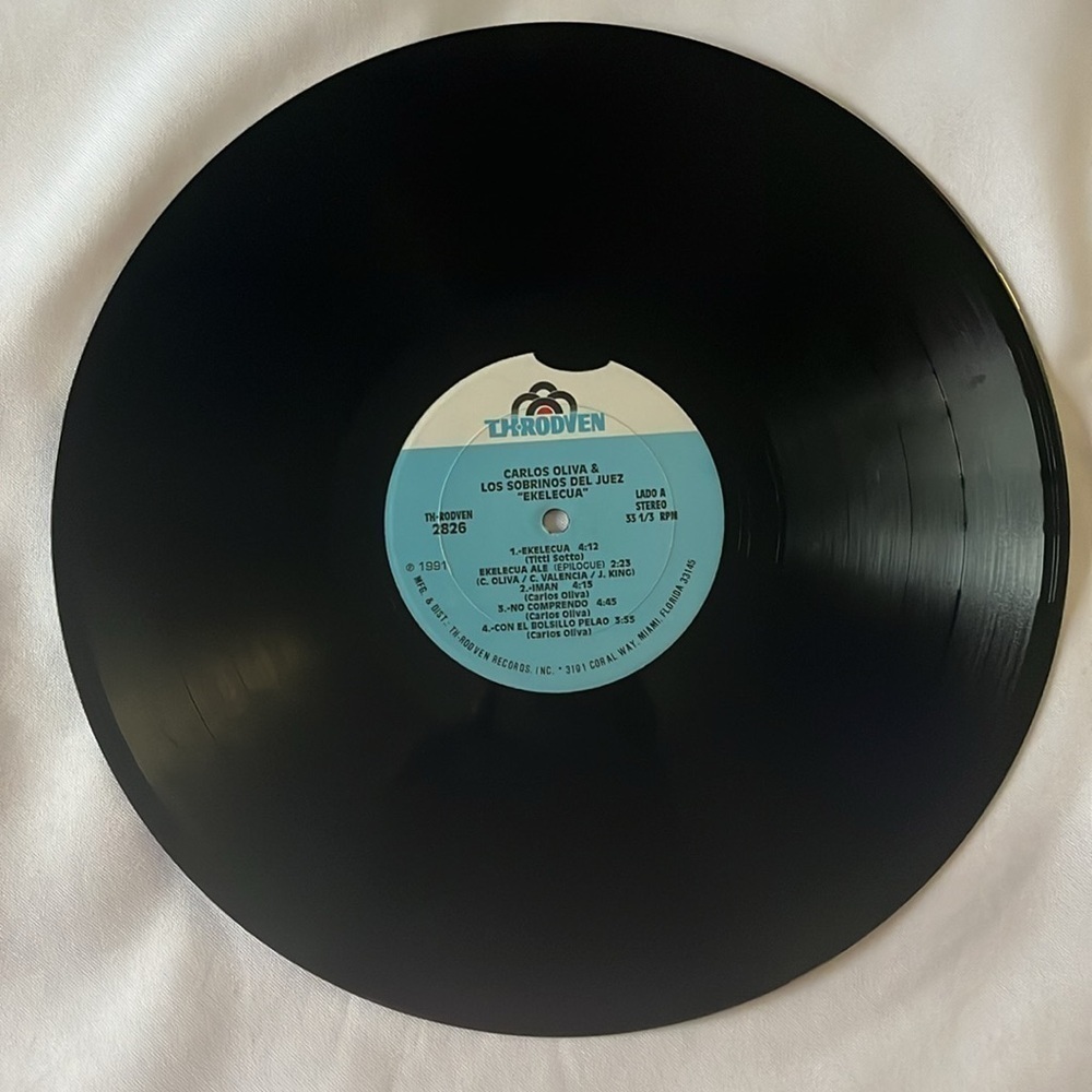 CARLOS OLIVA Y LOS SOBRINOS DEL JUEZ – "EKELECUÁ" VINYL RECORD ✨✨✨ - Picture 3 of 5